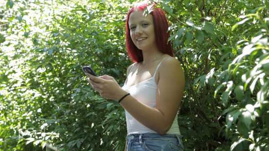 Tiffany Love - PublicAgent - Redhead Fucked in the Shade
