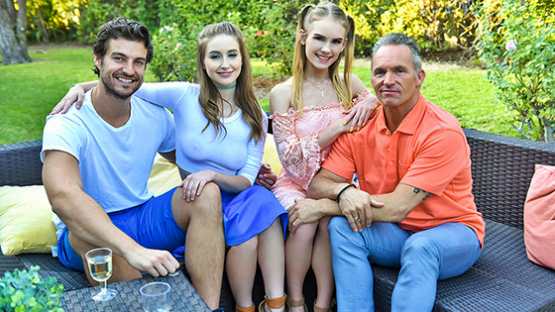 DaughterSwap – Laney Grey, Natalie Knight – Daughter Pussy Swapping Party