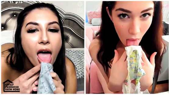 Web Young – Evelyn Claire, Gianna Dior – First Date Jitters