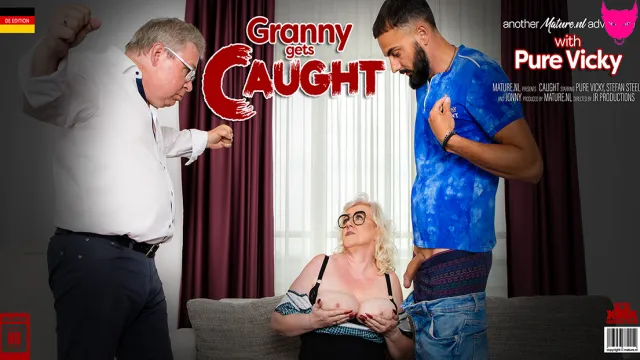 MatureNL – Granny Pure Vick fucks her husband after being caught cheating