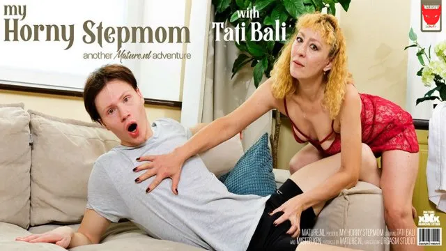 MatureNL – Tati Bali – Mature Tati Bali does her stepson at home while her husbands at work